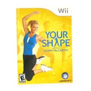 Nintendo Wii Your Shape Featuring Jenny McCarthy (Nintendo, 2009) READ